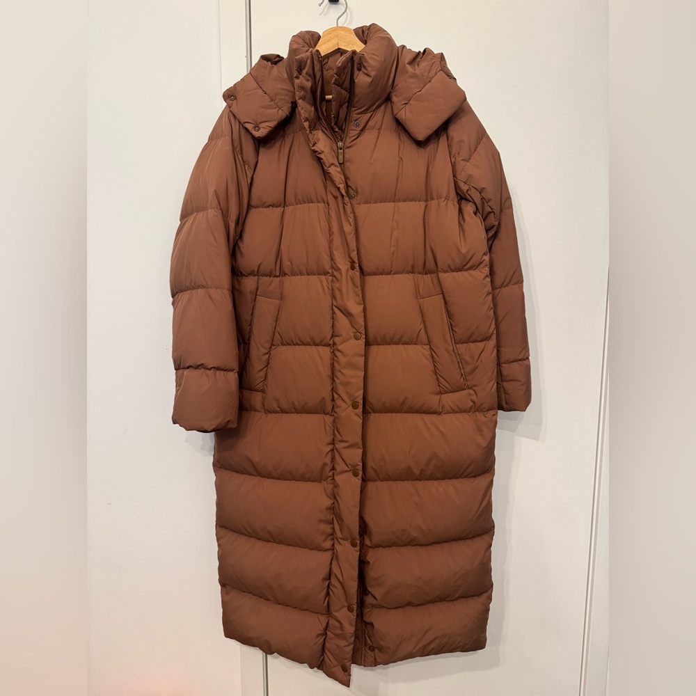 Lululemon Wonder Puff Downfilled Long Jacket